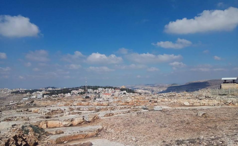 Вид с горы Гризим. Фото Ильи Крылова.