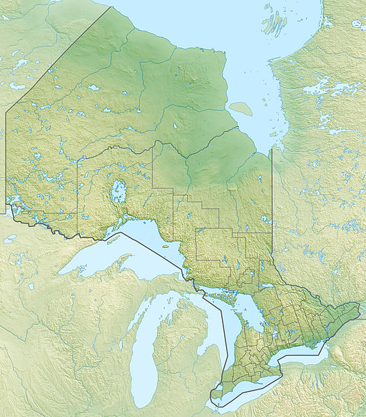 Файл:Canada Ontario relief location map.jpg