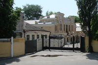 Галицкая синагога в Киеве на ул. Жилянской 97а.