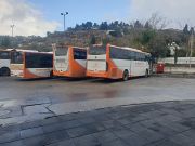 Центральная автостанция Цфата (декадрь 2021 г.). Фото Бени Шапиро.