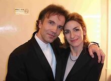 Вовка и Александра Ашкенази в Гонконге, около 2010 г. Фото с сайта pianomania A Few Words with VOVKA ASHKENAZY.