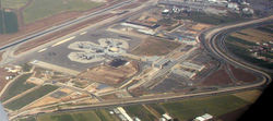 Третий терминал аэропорта им. Бен-Гуриона с воздуха.