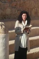 Софья Фалькович на Масаде