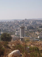 Вид из Гило на Бейт-Джала.