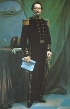 Коммодор Урия Леви, первый адмирал-еврей в новой истории.