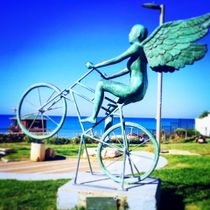 Пляж в Герцлии-Питуах в декабре 2019 г. Фото Анны Лифлянд.