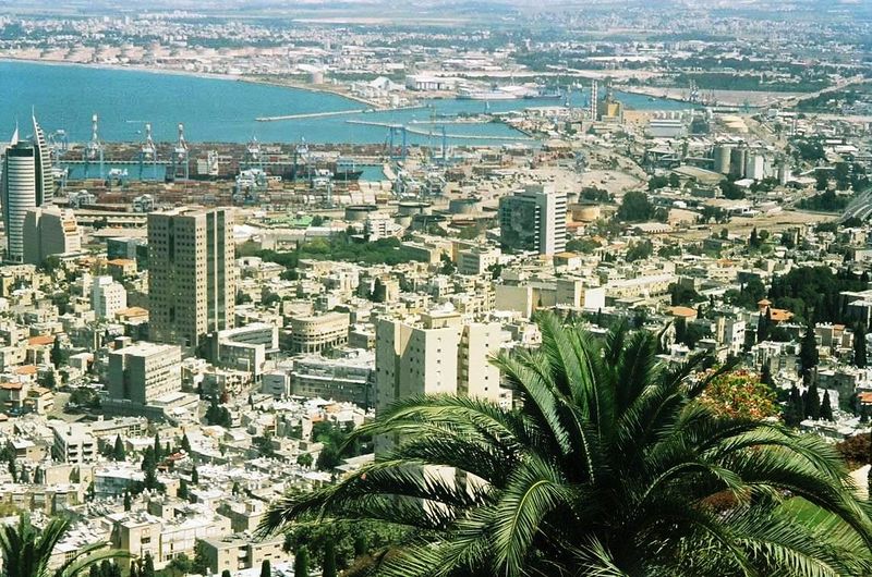 Панорама Хайфы (вид с горы Кармель)