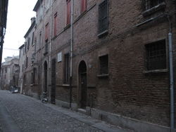 Еврейская школа в Ферраре, в 1938-1943 гг. - лицей.